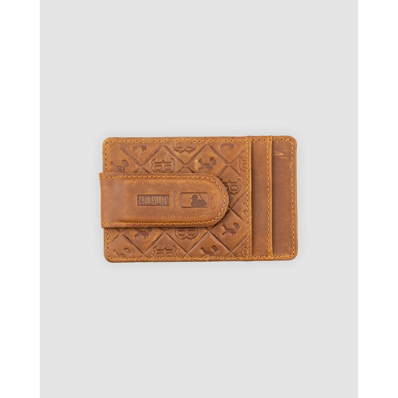 Flag Man Glove Leather Money Clip Wallet – Boston Red Sox