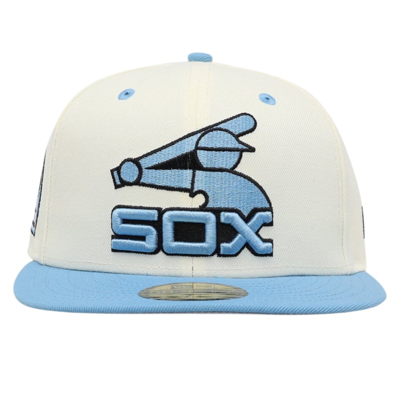 New Era Chicago White Sox ‘Chrome University Blue’ 59FIFTY Fitted Hat