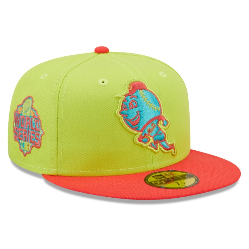 New Era New York Mets Cyber Highlighter 59FIFTY Fitted Hat