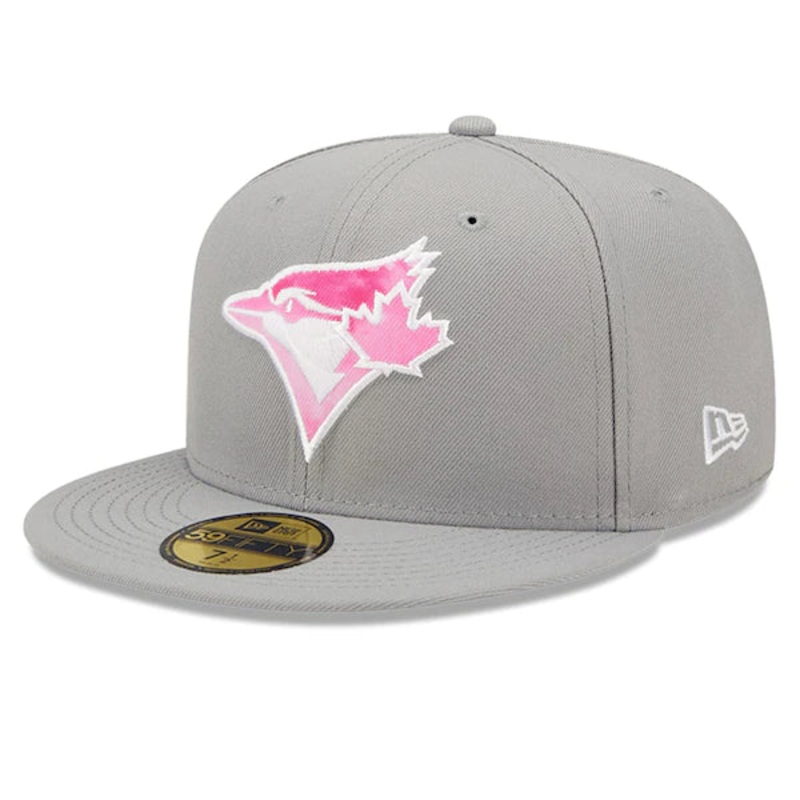 New Era Toronto Blue Jays Gray 2022 Mother’s Day On-Field 59FIFTY Fitted Hat