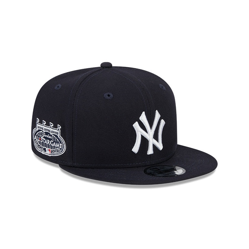 New York Yankees Exclusive New Era 2008 All-Star Game PATCH-UP Snapback Hat – Navy