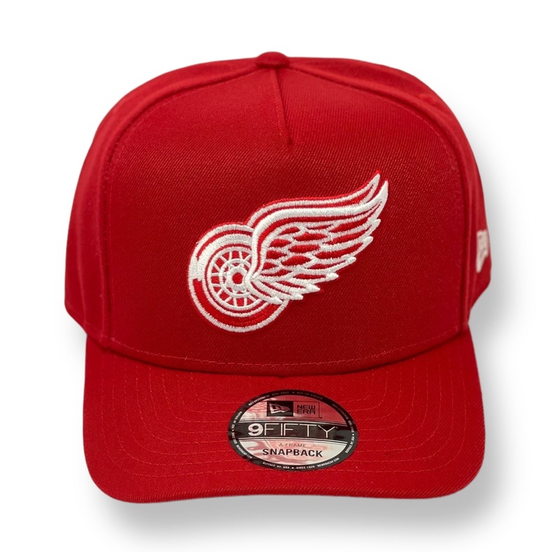 DETROIT REDWINGS “9FIFTY AFRAME” NEW ERA SNAPBACK (6466)