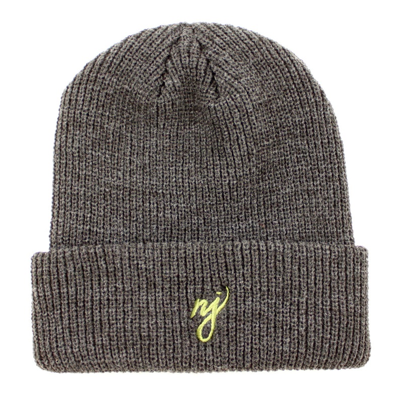 ECapCity x Halftime NJ Script Beanie (Dark Gray Olive) One size