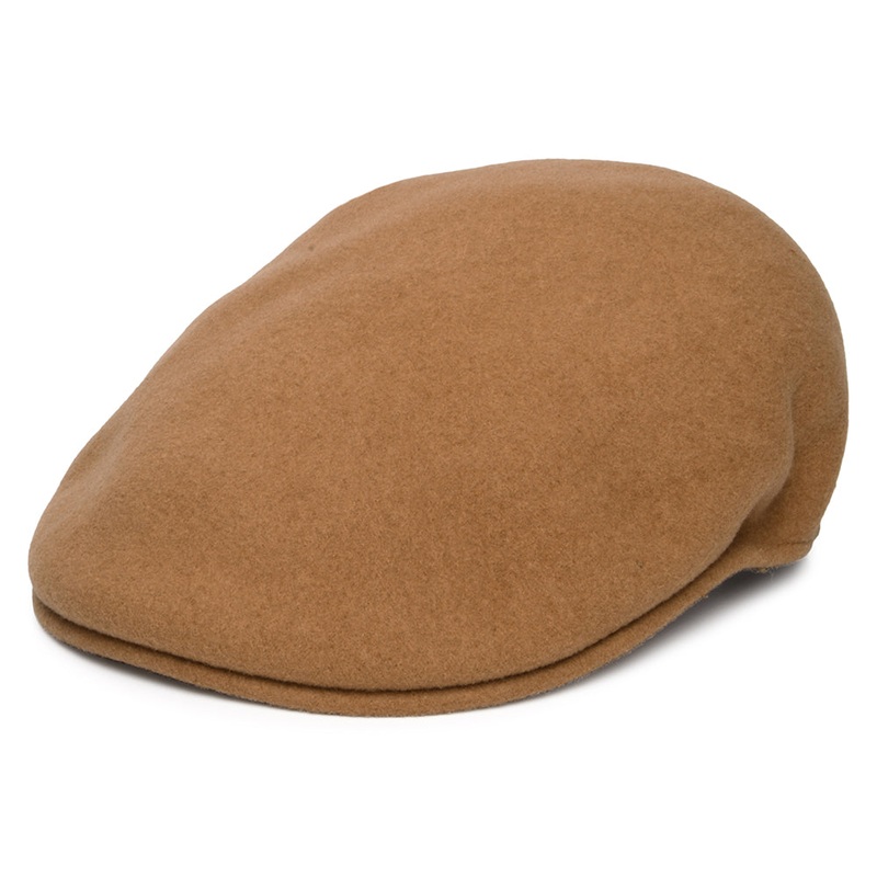 Kangol 504 Wool Flat Cap – Toffee S
