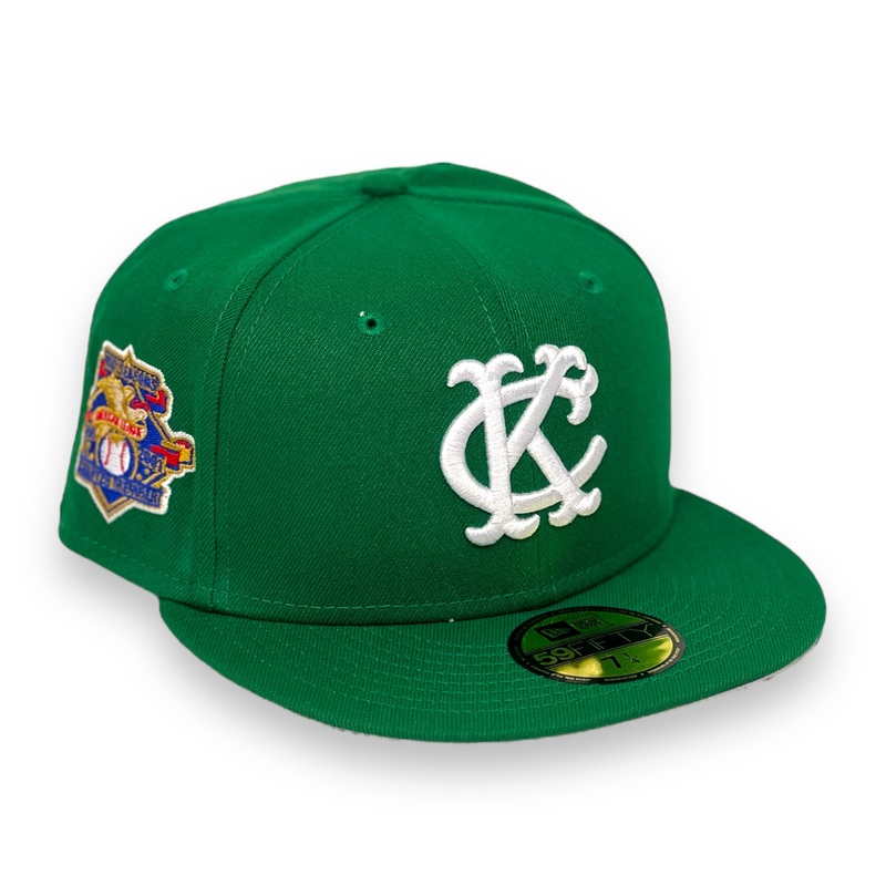 KANSAS CITY ATHLETICS (GREEN) (100 MLB SEASON) NEW ERA 59FIFTY FITTED 67/8