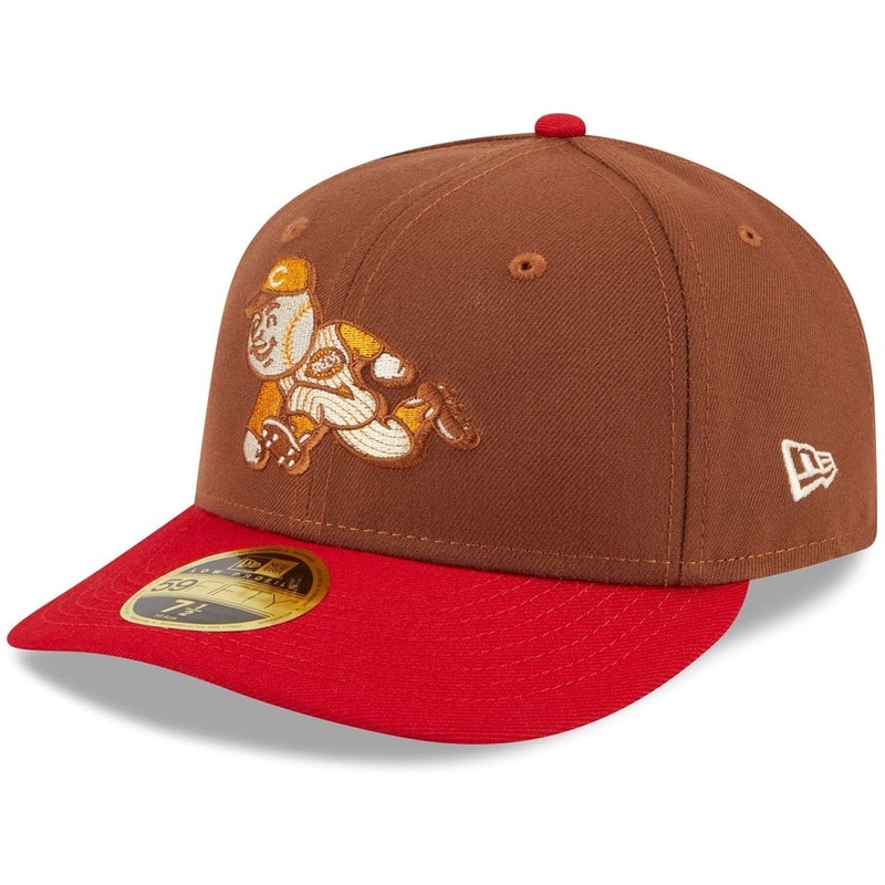 New Era Cincinnati Reds Tiramisu Low Profile 2023 59FIFTY Fitted Hat