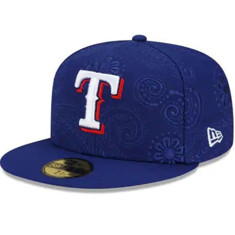 New Era Texas Rangers Swirl 59FIFTY Fitted Hat