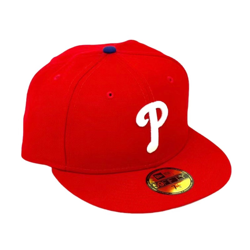 PHILADELPHIA PHILLIES (RED) “1999-2006” GAME NEW ERA 59FIFTY FITTED 67/8