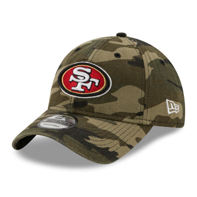 San Francisco 49ers New Era Core Classic 9TWENTY Adjustable Hat  Camo