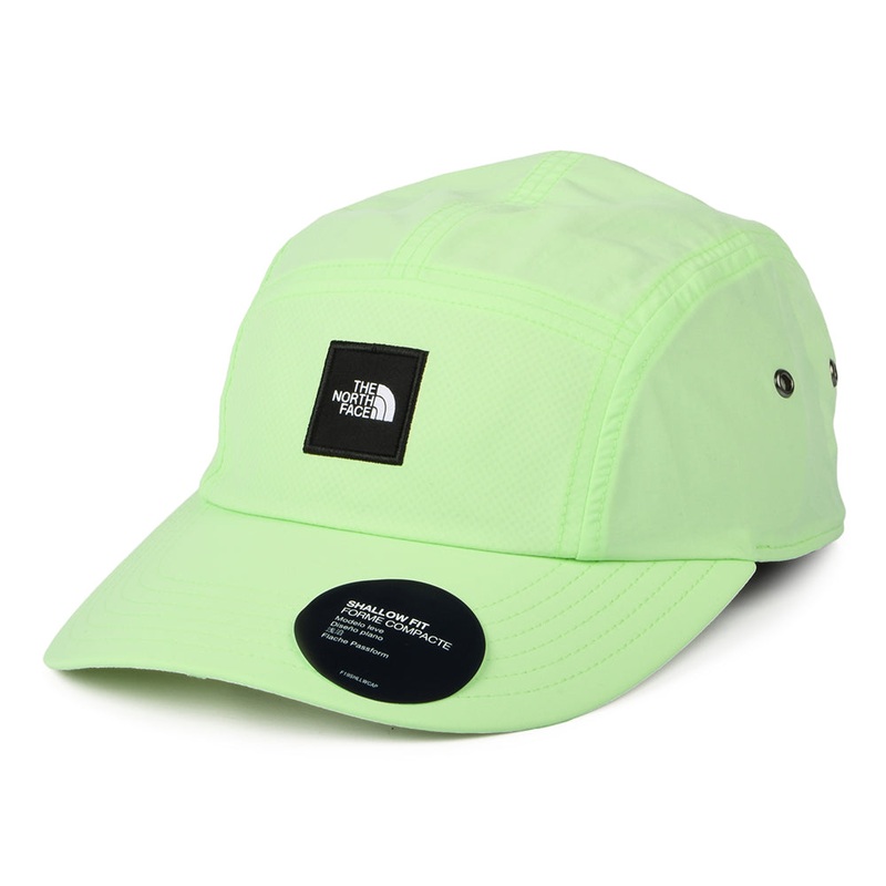 The North Face Hats Explore Recycled 5 Panel Cap – Lime Adjustable