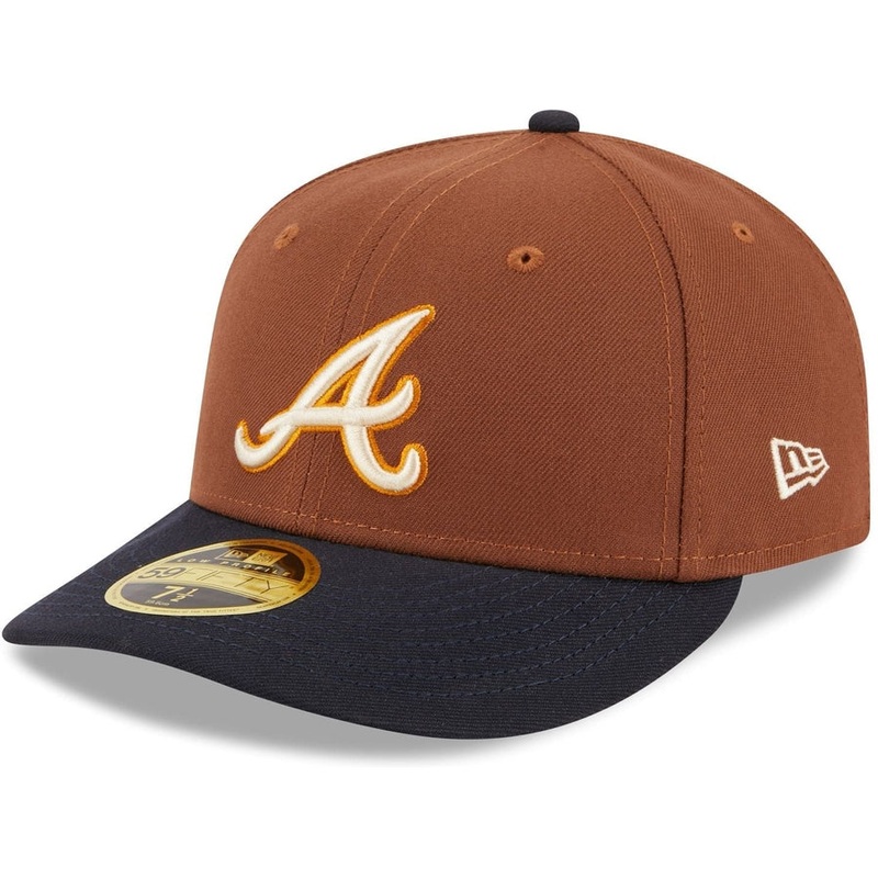 New Era Atlanta Braves Tiramisu Low Profile 2023 59FIFTY Fitted Hat