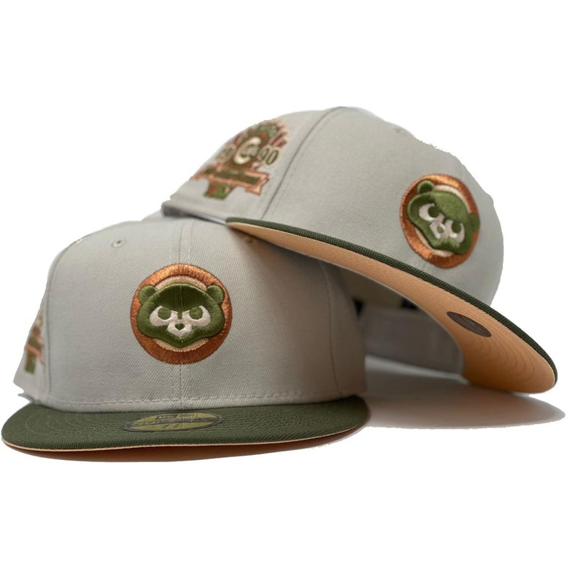 New Era Chicago Cubs 1990 All-Star Game Stone Peach 59FIFTY Fitted Hat