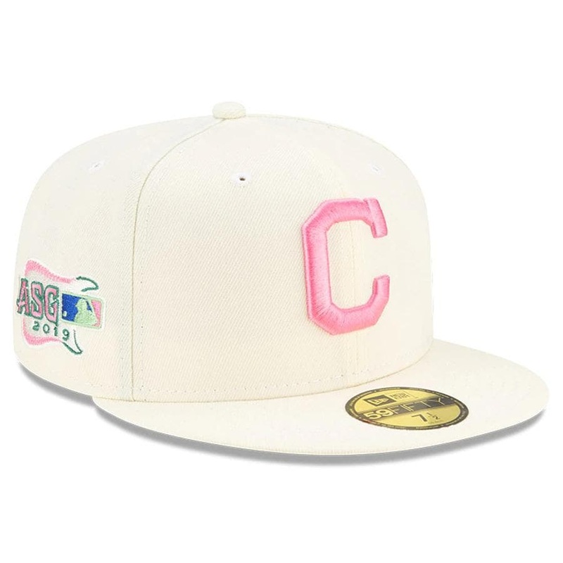 New Era Cleveland Indians Chrome Serape Undervisor 59FIFTY Fitted Hat