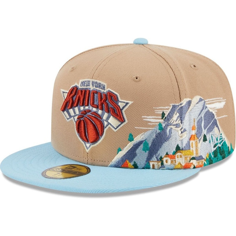 New Era New York Knicks Snowcapped 2023 59FIFTY Fitted Hat