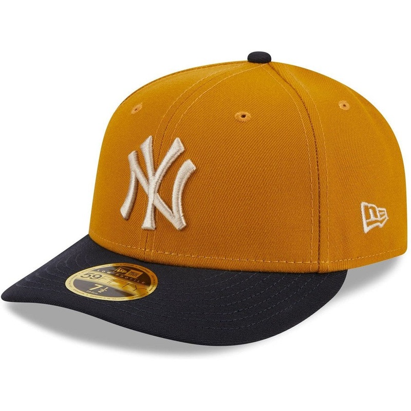 New Era New York Yankees Vintage Gold Low Profile 2023 59FIFTY Fitted Hat