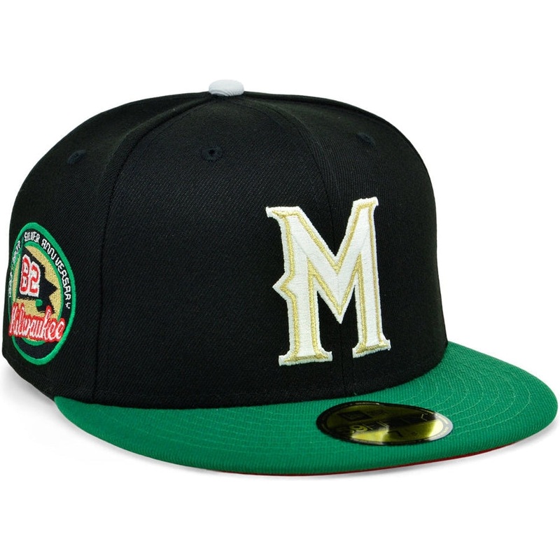 New Era x Lids HD Milwaukee Brewers Casino Roulette 2022 59FIFTY Fitted Cap