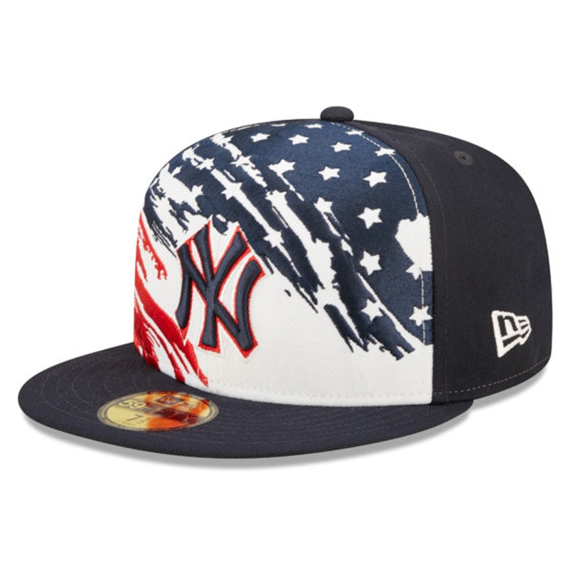 New York Yankees New Era 4TH OF JULY On-Field 59FIFTY Fitted Hat – Navy 6 7/8