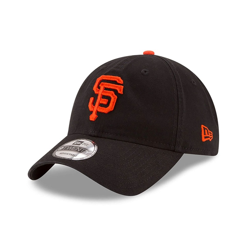 San Francisco Giants MLB Core Classic Black 9TWENTY Adjustable Cap OSFM
