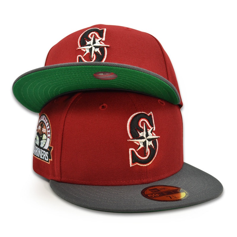 Seattle Mariners “THE SLIFER SEATTLE” Exclusive New Era 59Fifty Fitted Hat – Pinot/Dark Graphite 6 7/8