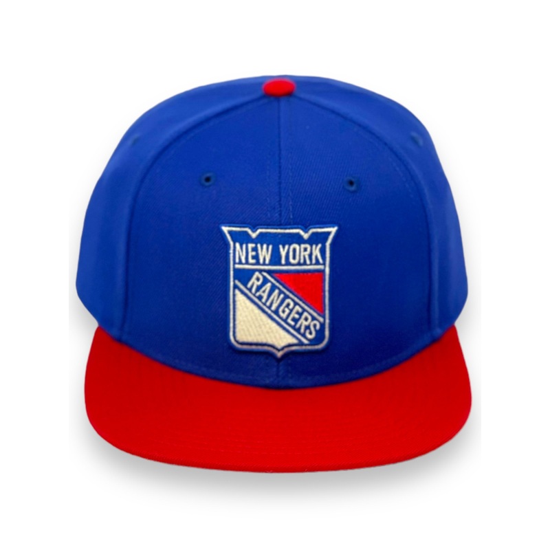 AMERICAN NEEDLE NEW YORK RANGERS (ROYAL/RED) SNAPBACK