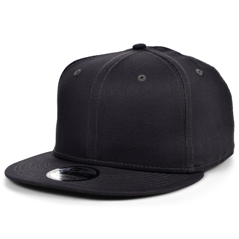 New Era 9FIFTY Flatbill Snapback – Charcoal Adjustable