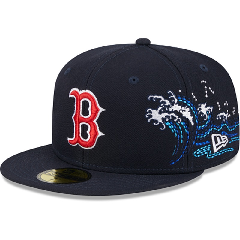 New Era Boston Red Sox Tonal Wave 2023 59FIFTY Fitted Hat