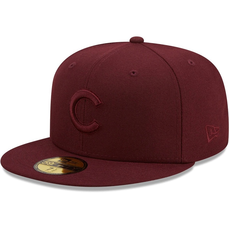 New Era Chicago Cubs Maroon Oxblood Tonal 59FIFTY Fitted Hat