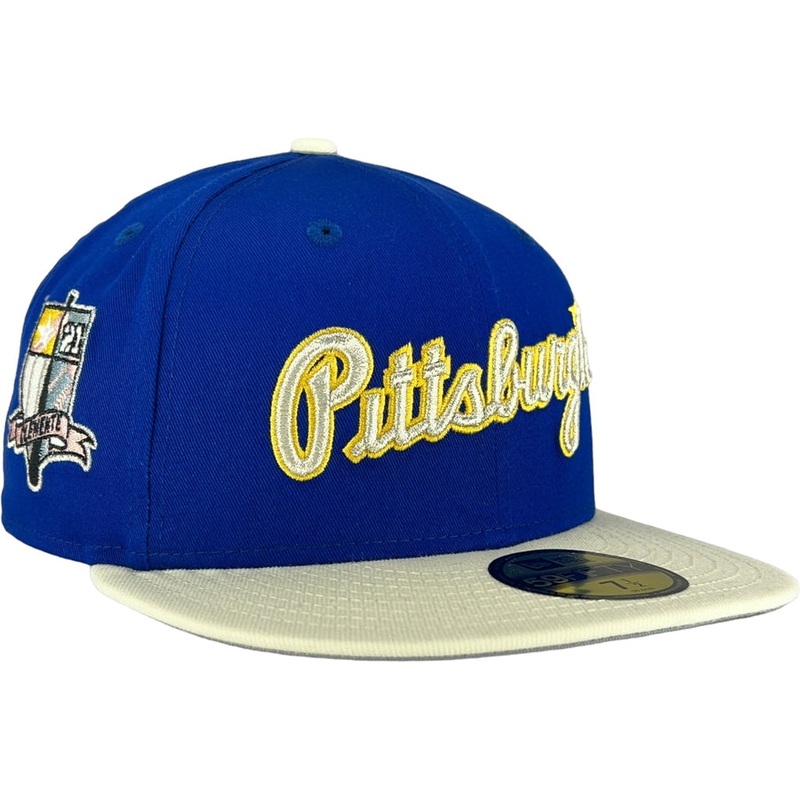 New Era Pittsburgh Pirates Royal/Chrome Roberto Clemente 59FIFTY Fitted Hat