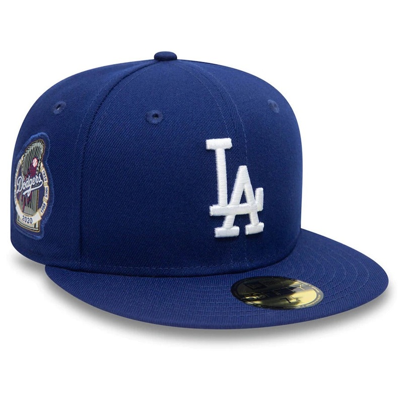 New Era Royal Los Angeles Dodgers 2020 World Series Champs Glory 59FIFTY Fitted Hat