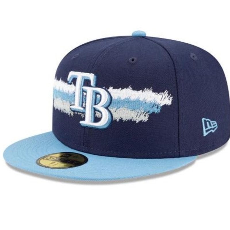 New Era Tampa Bay Rays Scribble 59FIFTY Fitted Hat