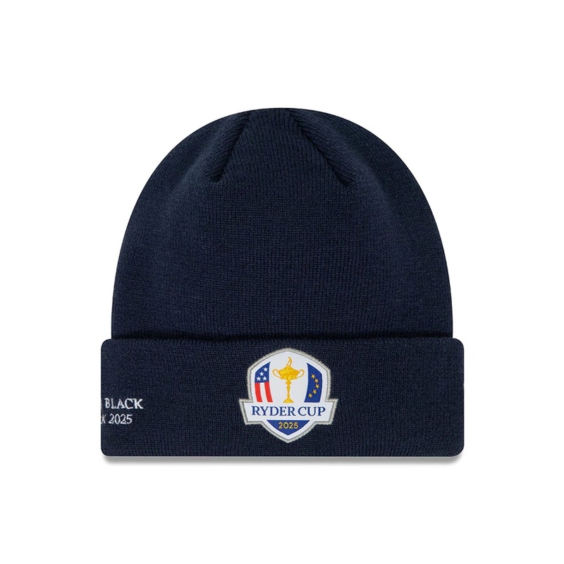 Ryder Cup Europe 2025 Core Dark Blue Cuff Knit Beanie Hat OSFM