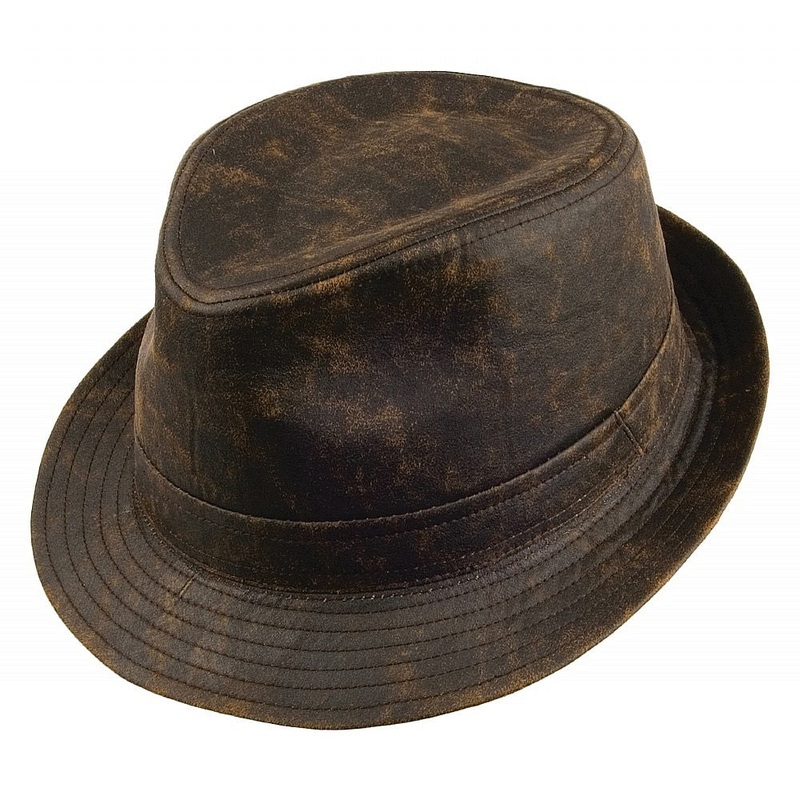 Jaxon & James Weathered Cotton Trilby Brown Wholesale Pack Prepack