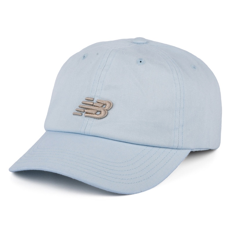 New Balance Hats Classic NB Curved Brim Baseball Cap – Dusty Blue Adjustable