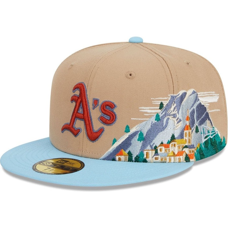 New Era Oakland Athletics Snowcapped 2023 59FIFTY Fitted Hat