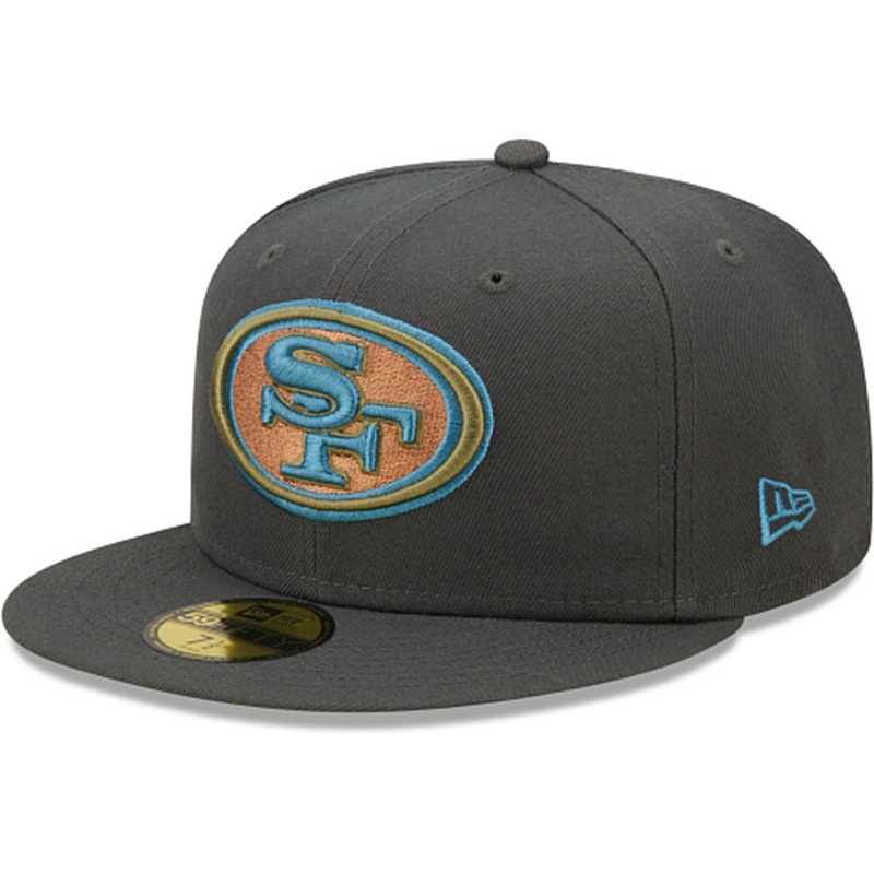 New Era San Francisco 49ers Color Pack Steel 2022 59FIFTY Fitted Hat