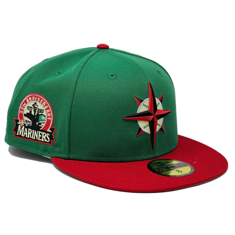 New Era Seattle Mariners Xmas Pack 30th Anniversary 59FIFTY Fitted Hat