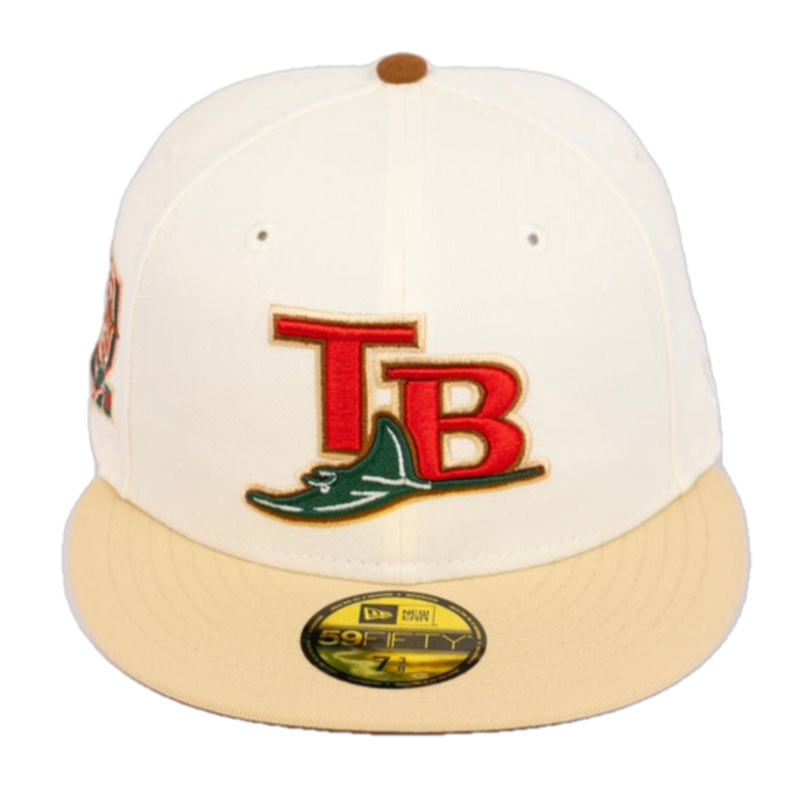 New Era Tampa Bay Ray 20th Anniversary ‘Eggnog Pack’ 59FIFTY Fitted Hat
