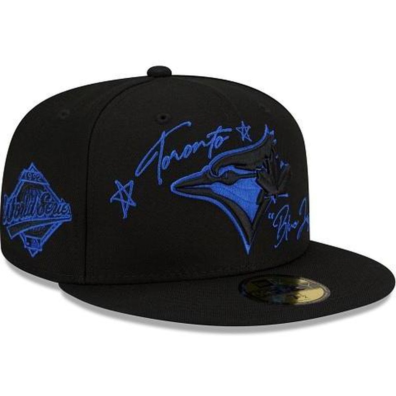 New Era Toronto Blue Jays Cursive 59fifty Fitted Hat