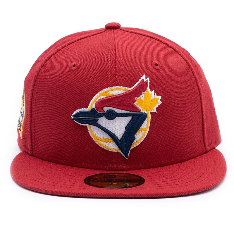 New Era Toronto Blue Jays Pinot Red/Navy 40th Anniversary 59FIFTY Fitted Hat