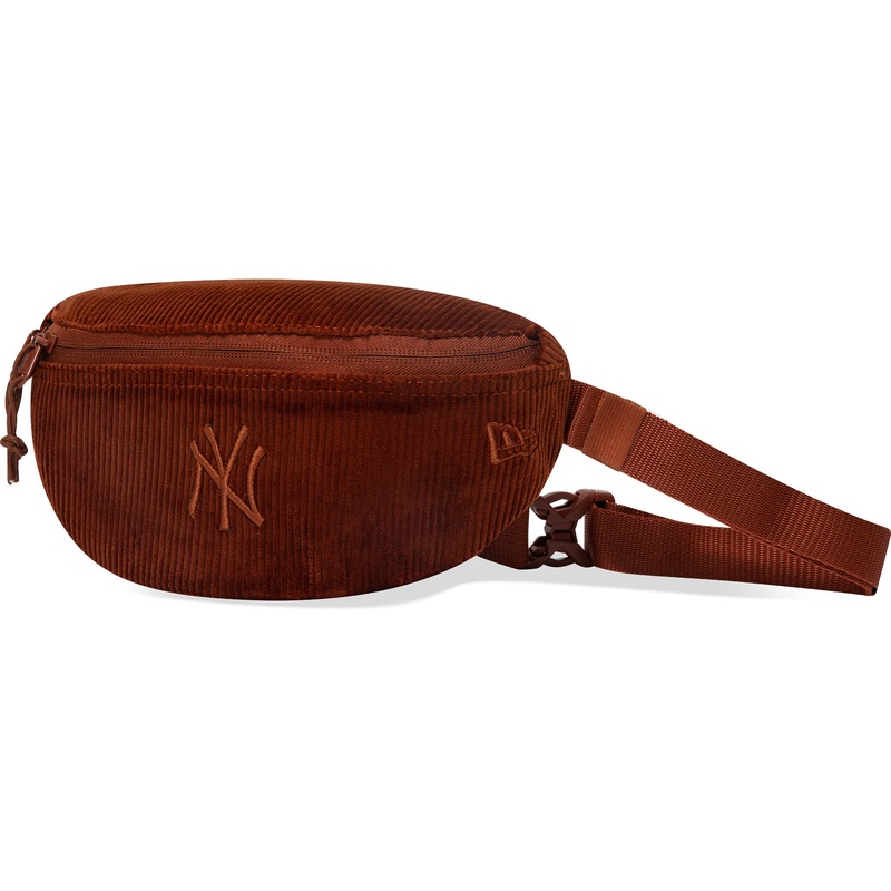 New York Yankees MLB Cord Brown Mini Waist Bag One Size