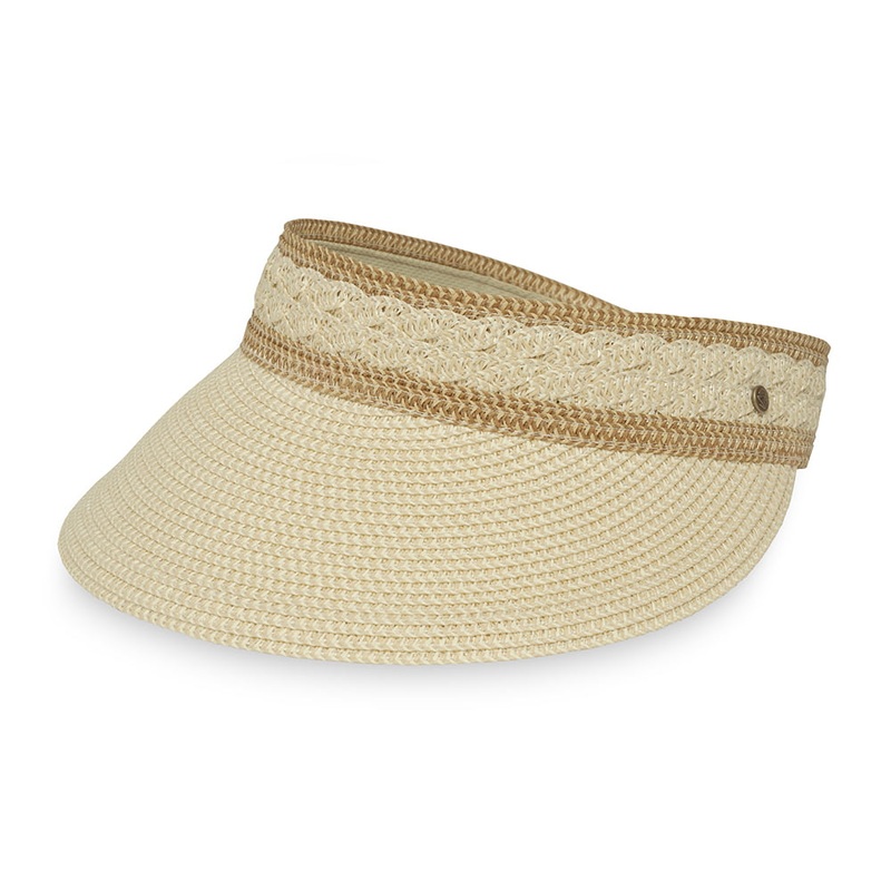 Sunday Afternoons Hats Oceana Sun Visor – Cream Adjustable