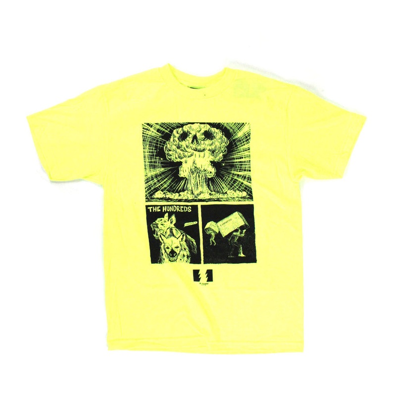The Hundreds Same Story T-Shirt (Safety Green) m