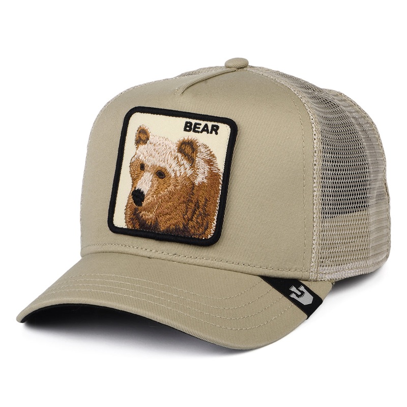 Goorin Bros. The Bear Trucker Cap – Khaki Adjustable
