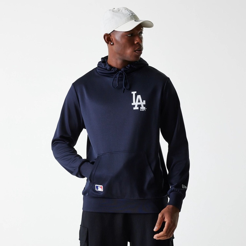 LA Dodgers MLB Essentials Navy Pullover Hoodie XS
