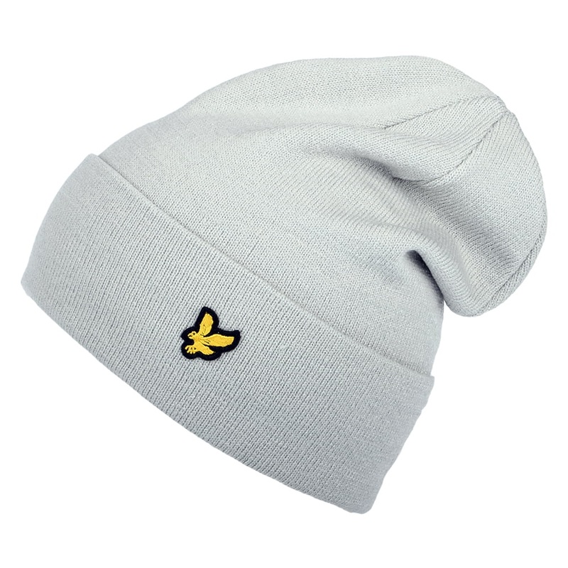 Lyle & Scott Hats Basic Beanie Hat – Heather Grey 1-Size