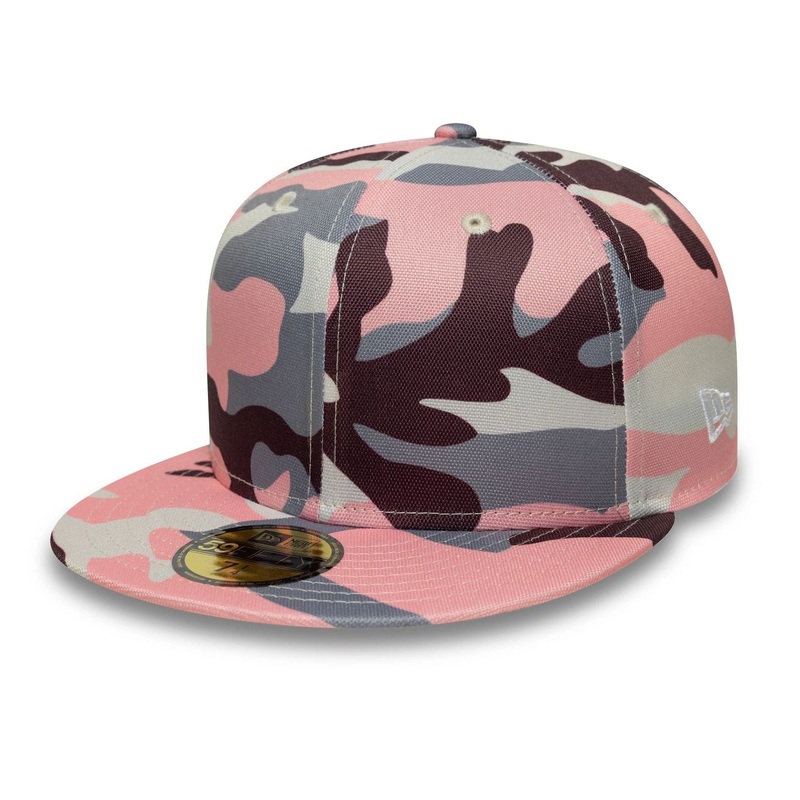 New Era Pink Camo 59FIFTY Fitted Cap 6 7/8