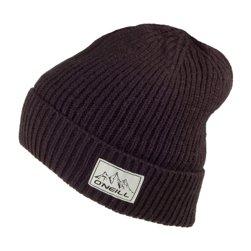 O’Neill Hats Bouncer II Beanie Hat – Black 1-Size