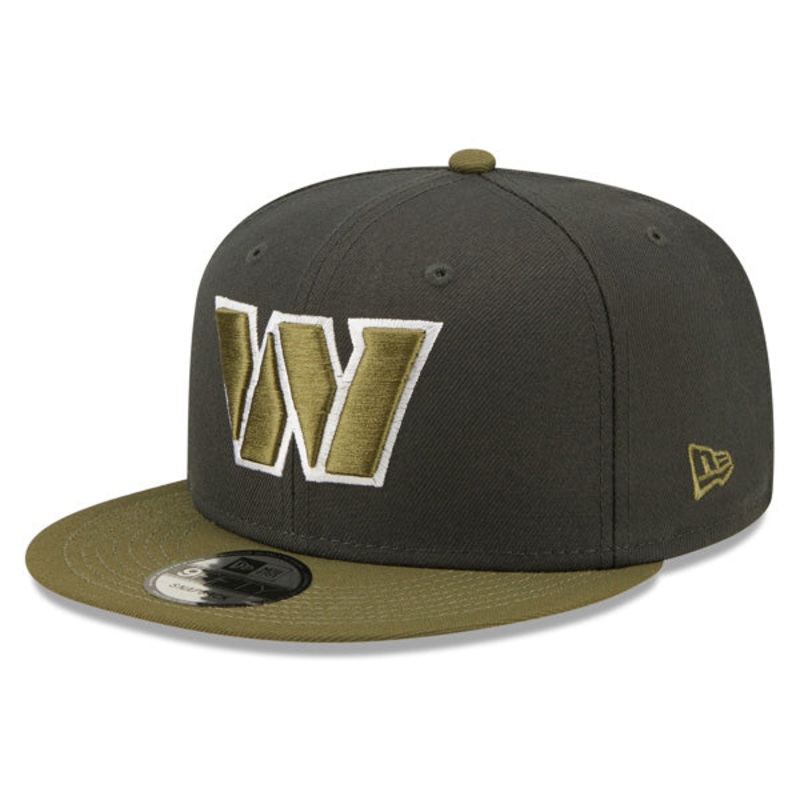 Washington Commanders New Era EXCLUSIVE 9Fifty Snapback NFL Hat  Charcoal/Army