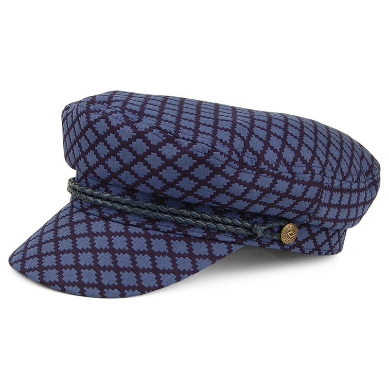 Brixton Hats Ashland Fiddler Cap – Navy-Blue S