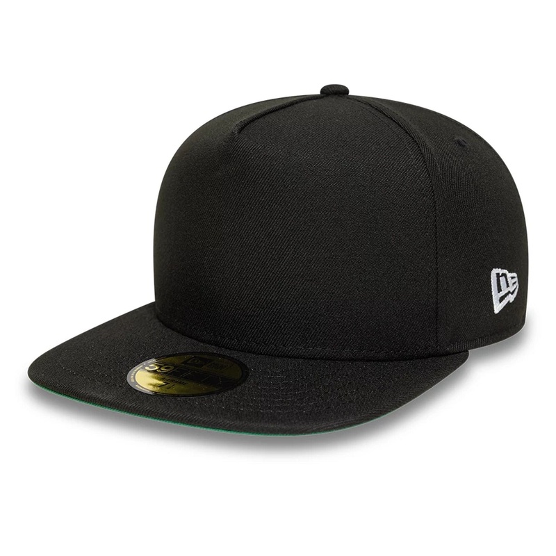 New Era Black 59FIFTY Fitted A-Frame Cap 6 3/8